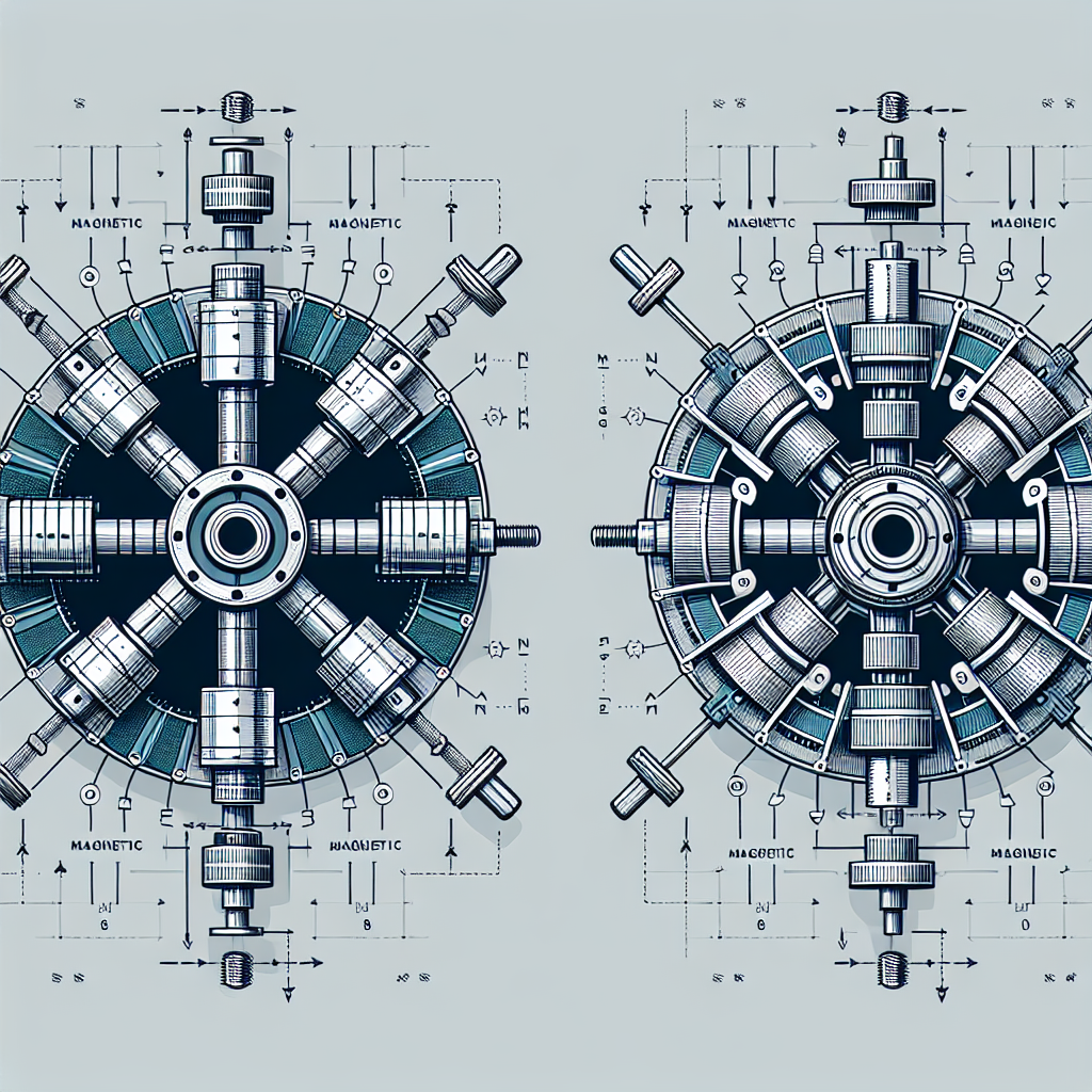 磁力轮磁极数量8P和10P磁极有什么区别